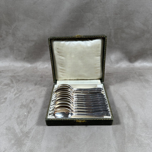 Rare lot petites cuillères - 12,