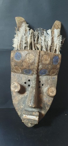 Masque africain peuple grebo - africain_peuple,