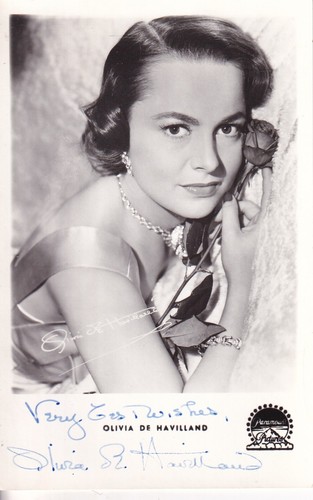 Olivia havilland carte - havilland,