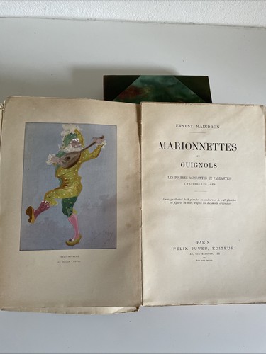 Livre ancien marionnettes - , et