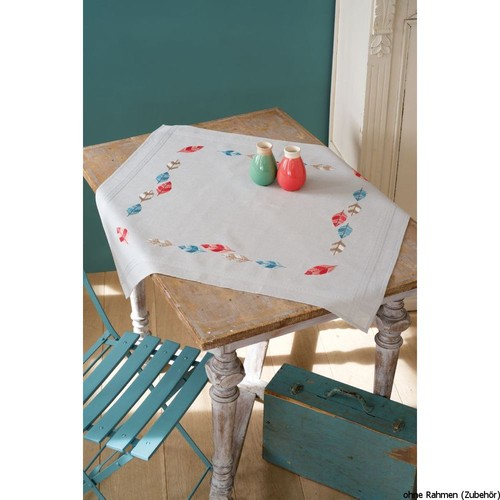 Nappe vervaco plumes - vervaco, motif