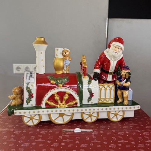 Locomotive train père noël - train,