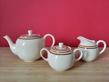 Ensemble de thé céramique rare dessin de GIO PONTI pour RICHARD GINORI San Cr...