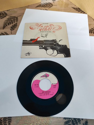 Disque 45t jim larriaga - disque, de