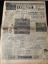 L'Equipe Journal 15/01/1952