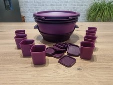 Tupperware Micro Vap Violet + 8 ramequins 