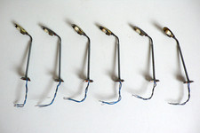 MARKLIN ""HO"" LOT OF 6 METAL FLOOR LAMPS DECOR NETWORK TRAINS BE Ht 7.5 cm