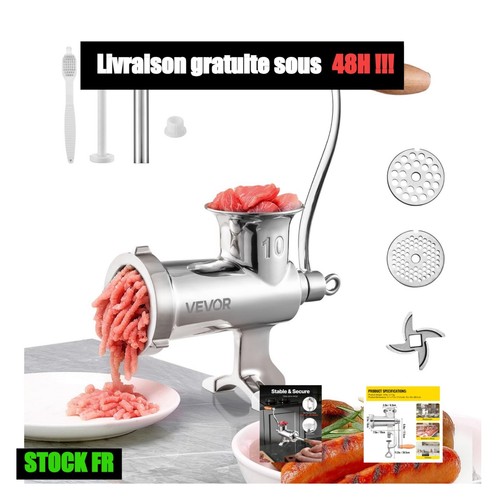 Hachoir viande manuel vevor - viande,