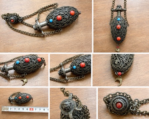 Flacon pendentif ancien - , –