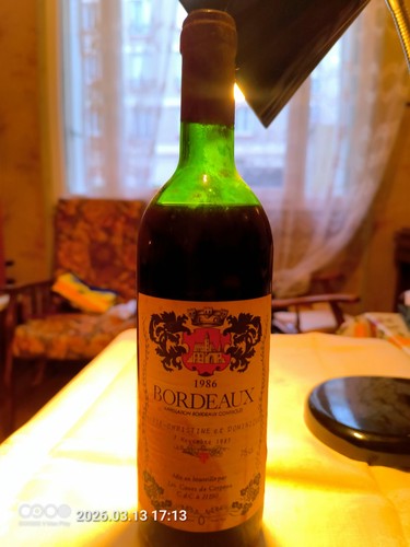 Vin bordeaux 1986 les caves - bordeaux,