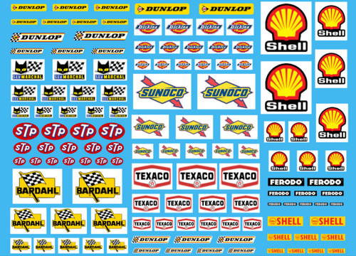 Decals sponsors gas - decals, 10