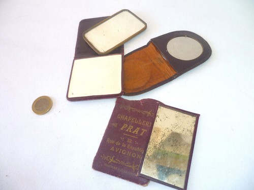 Lot anciens miroirs - lot, 4