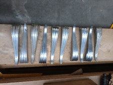   ART NOUVEAU FURNITURE HANDLE solid aluminum 20 cm 