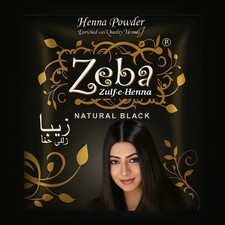 Poudre de henné ZEBA NOIR 15