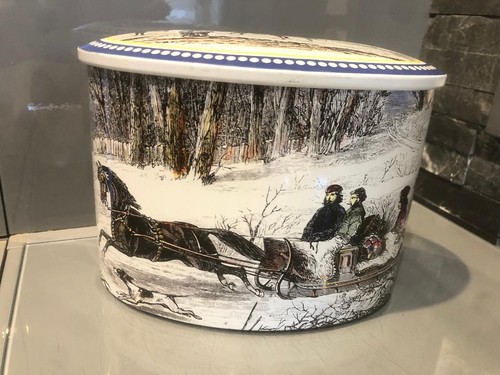 Boîte biscuits ancienne en - boîte, à