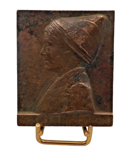 Plaque medaille bronze - plaque,