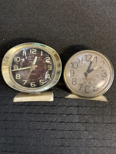 Pair vintage westclox - pair,