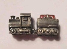 Pandora Train charm Breloque Pour Bracelet Argent 925 #AJ2# D5 