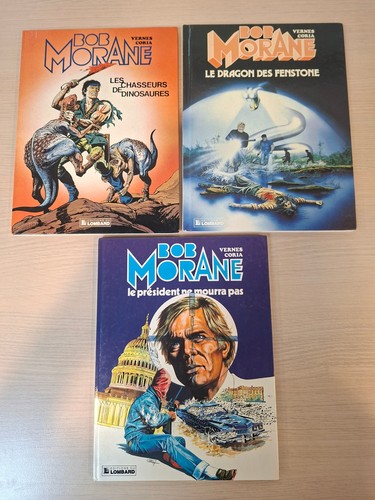 Lot bds bob morane - 3, eo