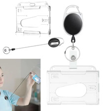 Porte Badge Rigide Horizontal