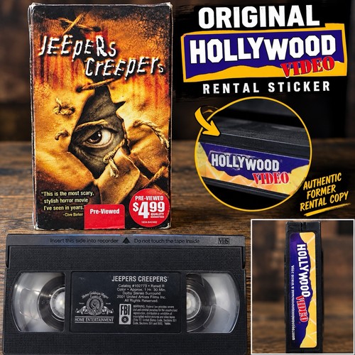 Jeepers creepers vhs - creepers, rare