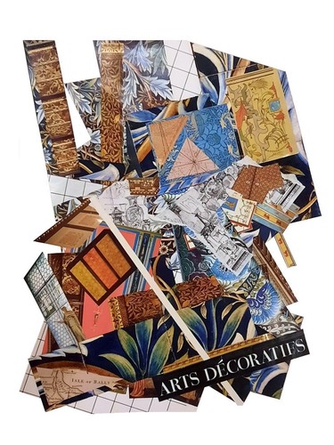 Isle bally collage papier - of, bally"