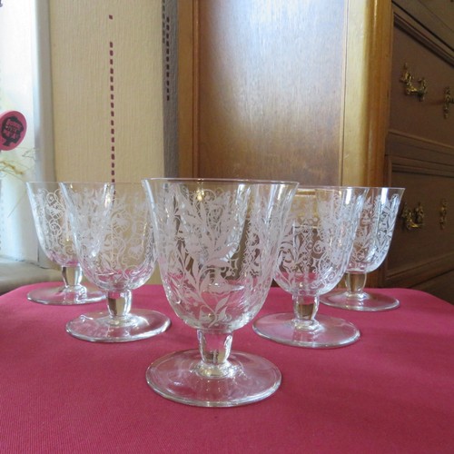 Verres vin cristal de - 6,