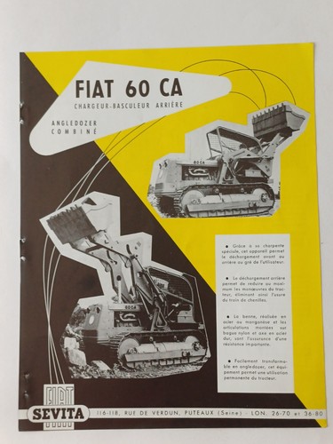 Prospectus année 50 - prospectus, 2p