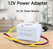 12V 250MA Power Supply Module 110-220V Output 3W 12V Converter Adapter F