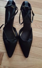 Calvin Klein Black Satin