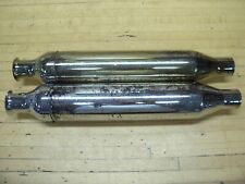 Vintage Cocktail Shaker Mufflers Panhead Knucklehead Honda Bobber Chopper 1-1/2