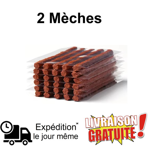 Mèches réparation pneu 5mm - mèches,