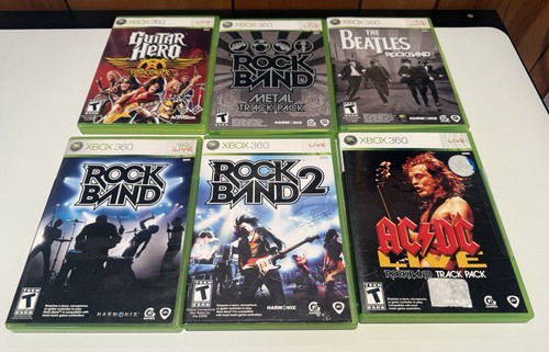 Rock band xbox - band, 360