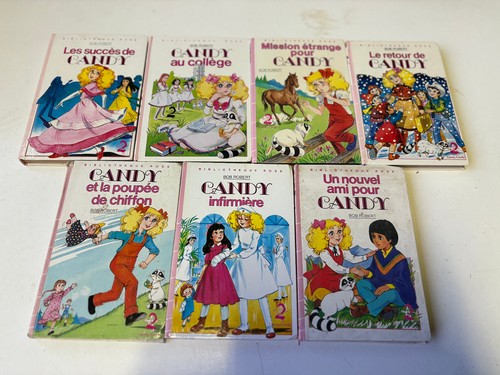 Lot livres série candy - 7,