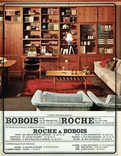 Advertising 0221 1966 Roche & Bobois Furniture Library
