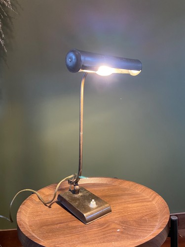 Lampe banquier antiquité - banquier,
