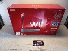 Console Wii rouge Pack Super Mario Bros. 25th Anniversary en boite