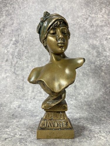 Buste bronze doré - bronze,