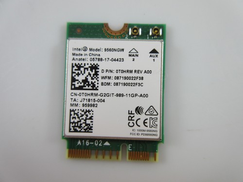 Carte wifi dell latitude 5300 - carte,