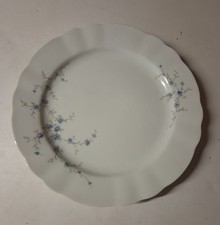 Winterling Markletheuthen Bavaria Fine Flower Blue Porcelain Flat Plate