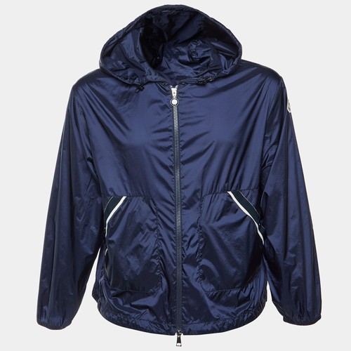 Veste zippée moncler - zippée, bleu