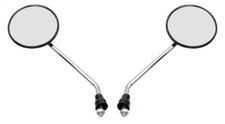 Paire de rétroviseurs moto M10x1,5mm pour MZ ETZ TS IFA JAWA CZ 125 150 250 251 