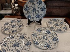 5 assiettes à dessert Royal