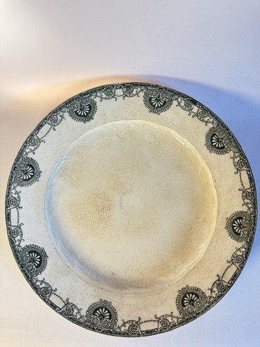 Ancien plat longwy - plat, modèle