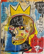 Tableau Style Basquiat -