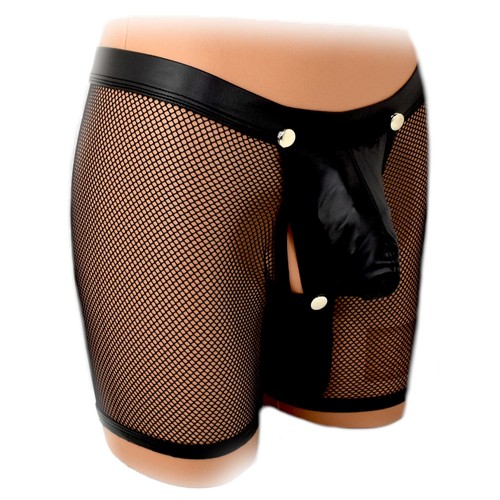 Pantalon long filet simili - en,