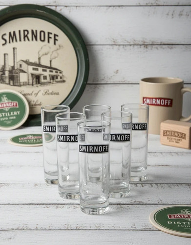Lot verres smirnoff - lot,
