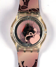 MONTRE SWATCH SUJK 111 PINK IVY NEUVE DANS SA BOITE D'ORIGINE