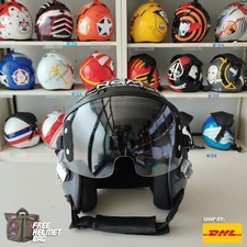 TOP GUN HANGMAN HGU-55 CASQUE DE VOL FILM ACCESSOIRE PILOTE AVIATEUR USN NAVY...