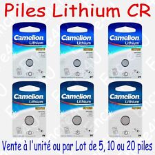 Pile Lithium 3V CR 1216 1220 1225 1616 1620 1632 2016 2025 2032 2430 2450 ...